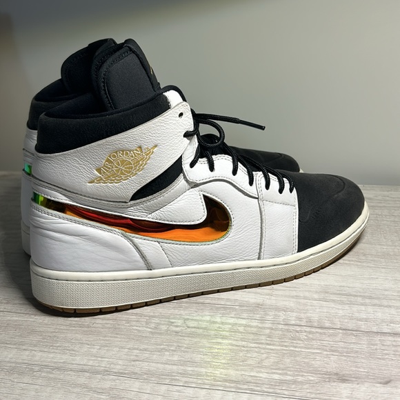 NIKE AIR JORDAN 1 RETRO HIGH NOUVEAU "DUNK FROM ABOVE" SIZE 12.5 - Picture 3 of 8